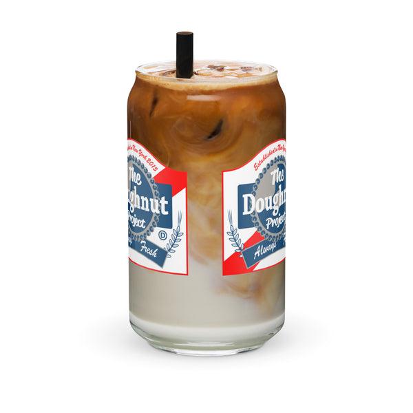 Blue Ribbon Doughnut Pint Glass