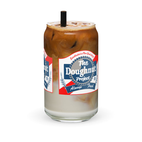 Blue Ribbon Doughnut Pint Glass