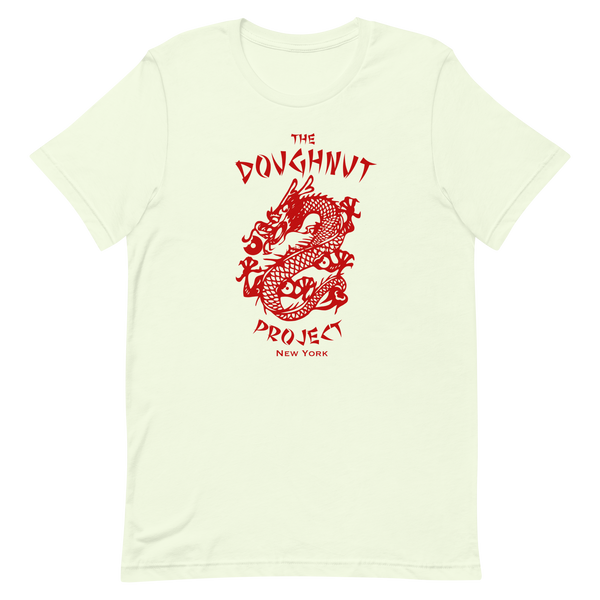 Red Dragon on Black Tee