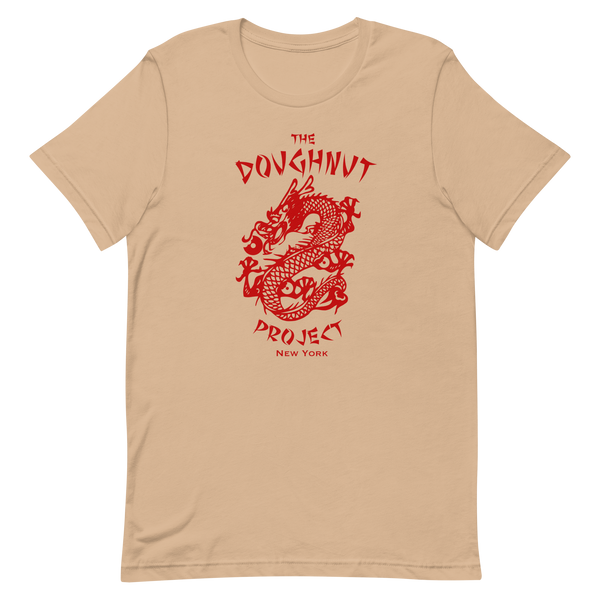 Red Dragon on Black Tee