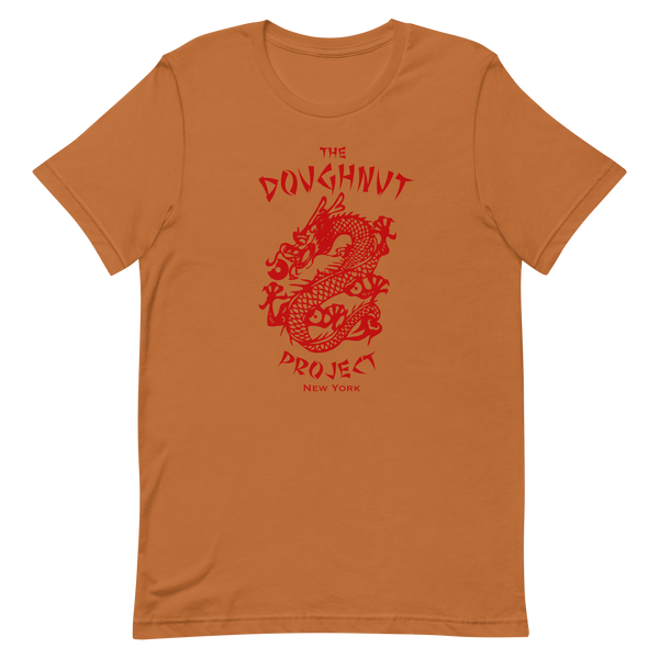 Red Dragon on Black Tee